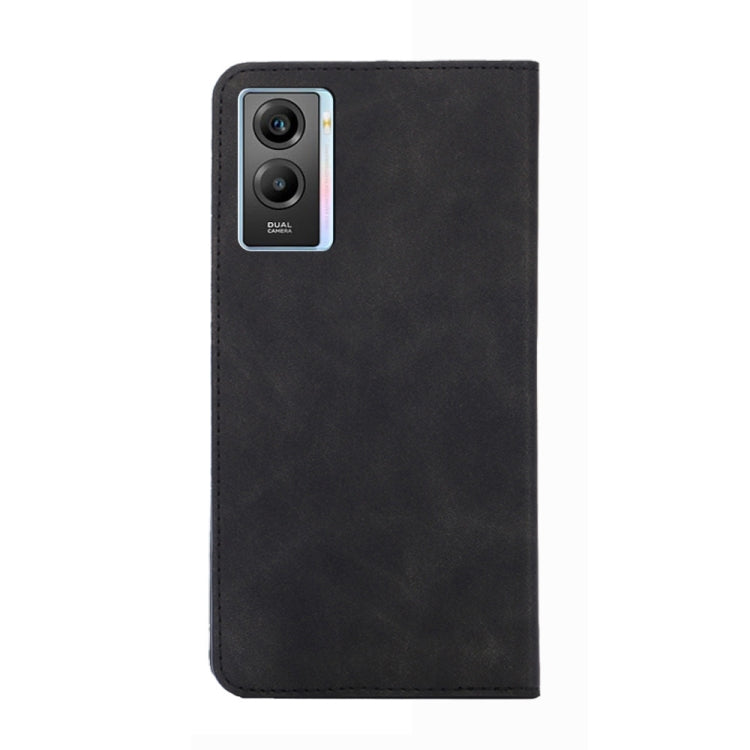 For vivo Y55s 5G Skin Feel Magnetic Horizontal Flip Leather Phone Case