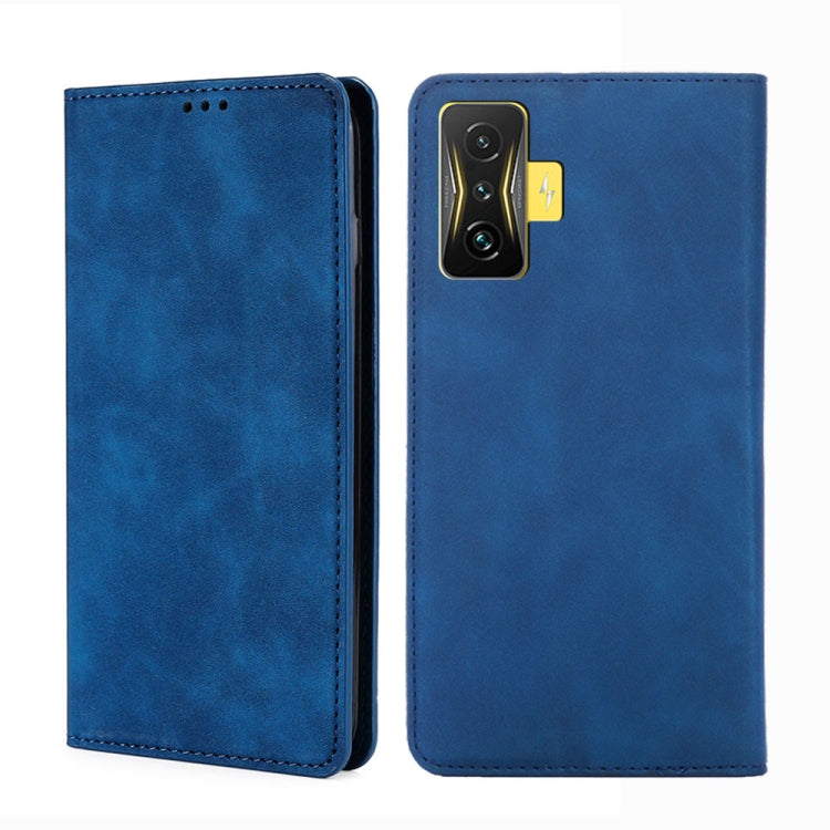 For Xiaomi Redmi K50 Gaming Skin Feel Magnetic Flip Leather Phone Case