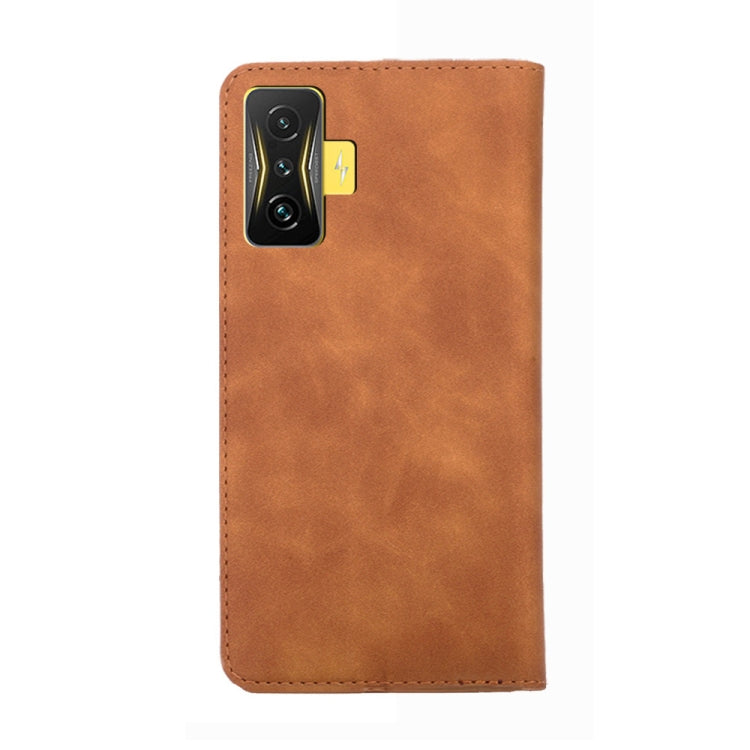 For Xiaomi Redmi K50 Gaming Skin Feel Magnetic Flip Leather Phone Case