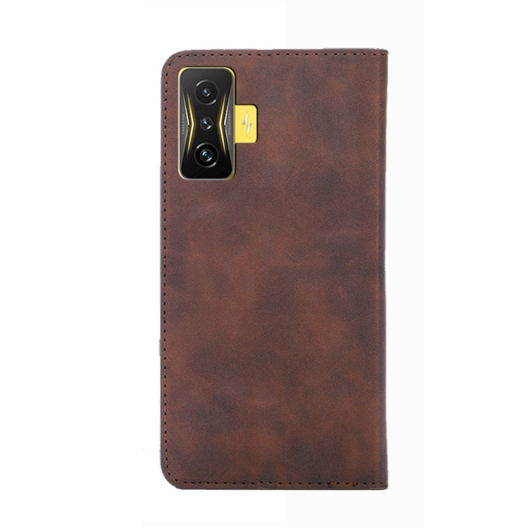 For Xiaomi Redmi K50 Gaming Skin Feel Magnetic Flip Leather Phone Case