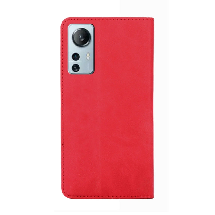 For Xiaomi 12 Lite Skin Feel Magnetic Flip Leather Phone Case