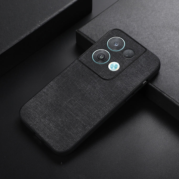 For OPPO Reno8 Pro+ 5G China / 8 Pro 5G Foreign Brugg Texture PU Shockproof Phone Case