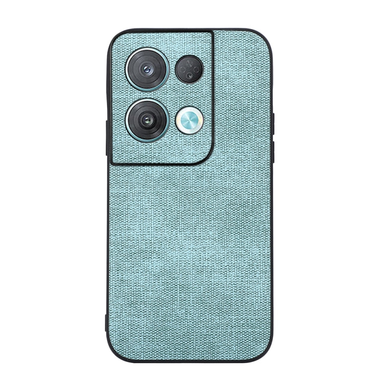 For OPPO Reno8 Brugg Texture PU Shockproof Phone Case