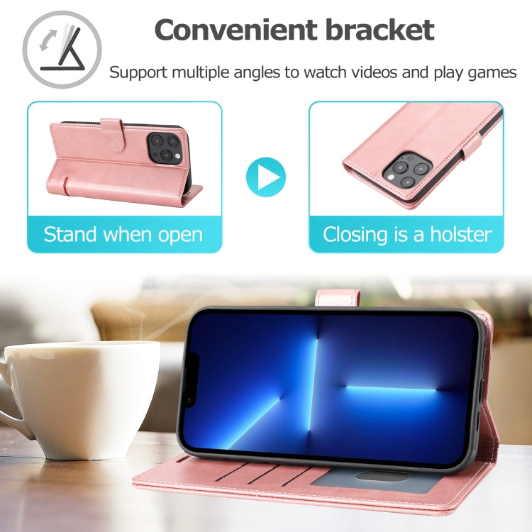 For iPhone 13 Pro Classic Wallet Flip Leather Phone Case