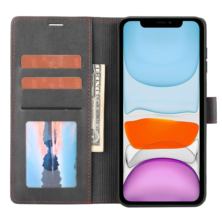 For iPhone 12 mini Classic Wallet Flip Leather Phone Case