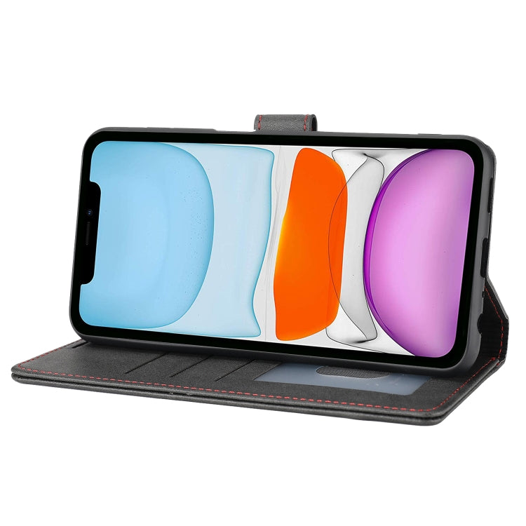 For iPhone 12 mini Classic Wallet Flip Leather Phone Case