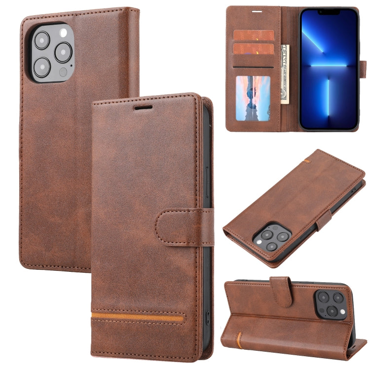 For iPhone 12 Pro Max Classic Wallet Flip Leather Phone Case