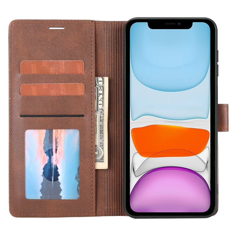 For iPhone 11 Classic Wallet Flip Leather Phone Case
