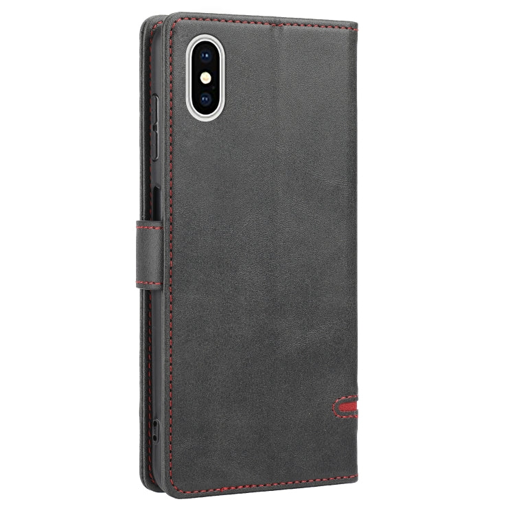 For iPhone X / XS Classic Wallet Flip Leather Phone Case