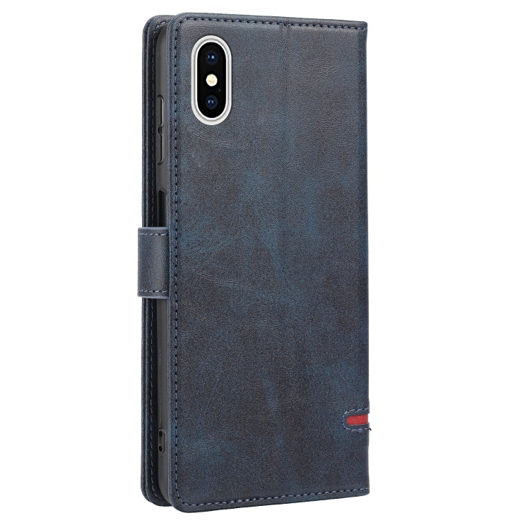 For iPhone X / XS Classic Wallet Flip Leather Phone Case