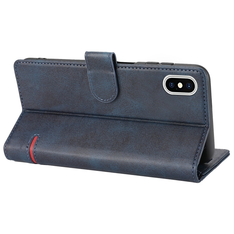 For iPhone X / XS Classic Wallet Flip Leather Phone Case