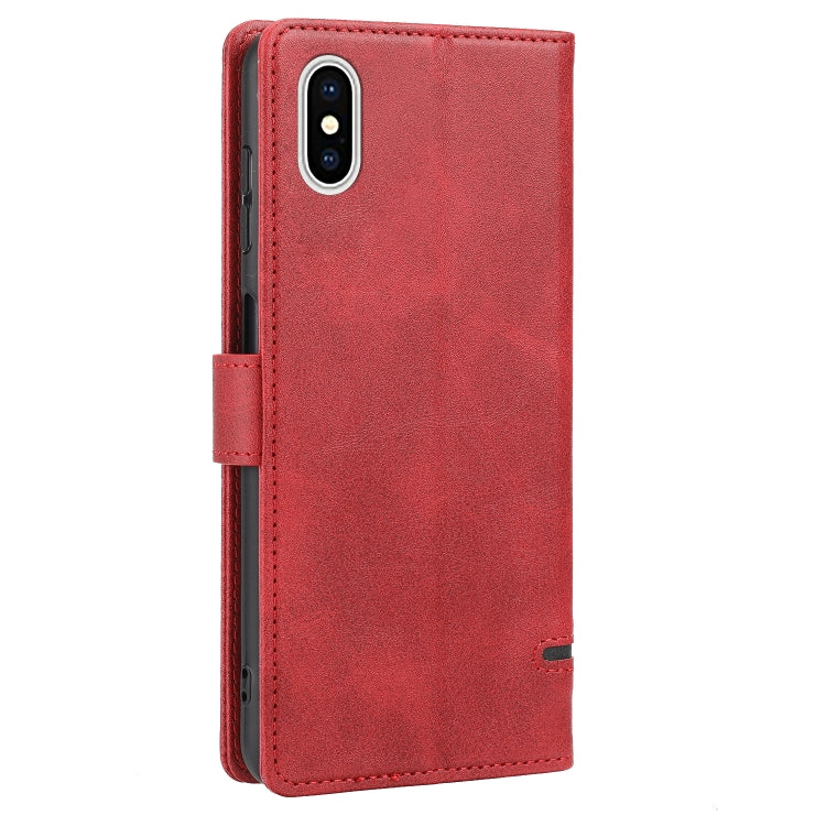 For iPhone X / XS Classic Wallet Flip Leather Phone Case