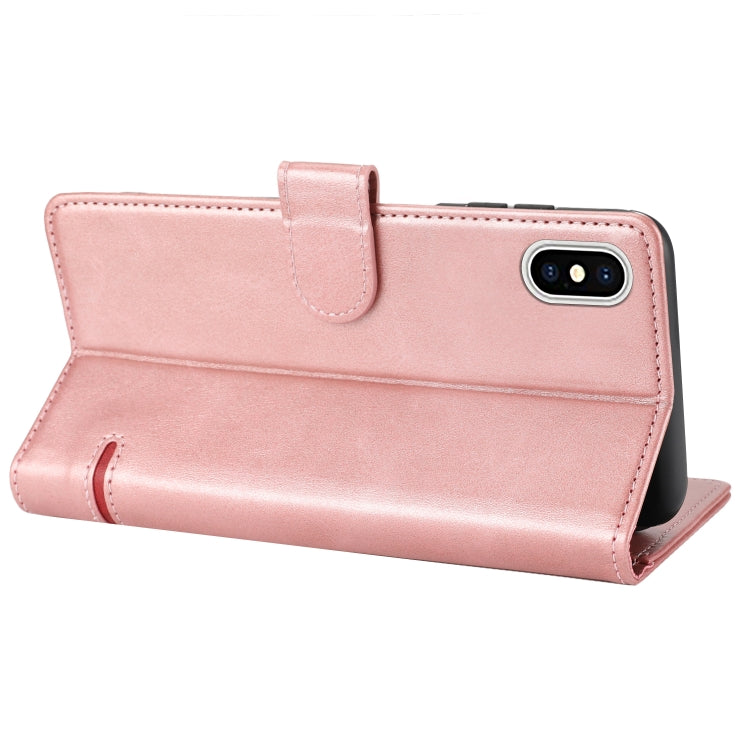 For iPhone X / XS Classic Wallet Flip Leather Phone Case