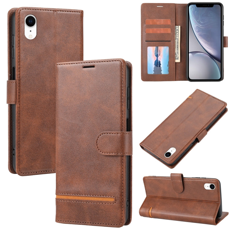 For iPhone XR Classic Wallet Flip Leather Phone Case