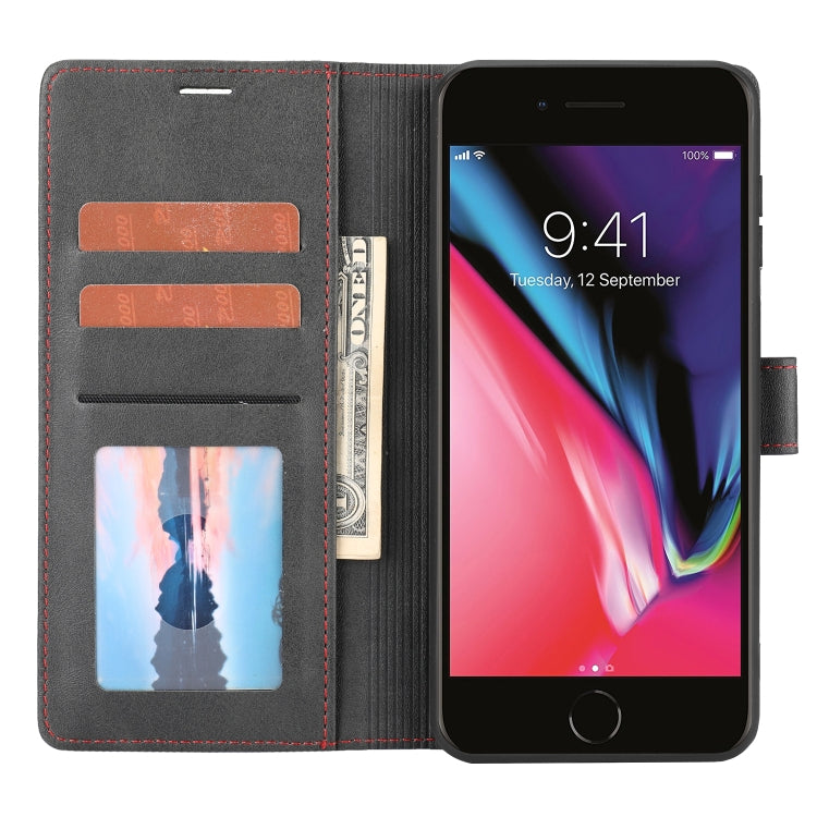 Classic Wallet Flip Leather Phone Case For iPhone 7 Plus / 8 Plus