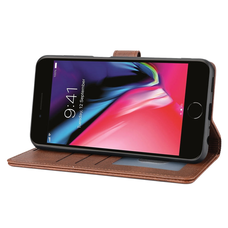 Classic Wallet Flip Leather Phone Case For iPhone 7 Plus / 8 Plus