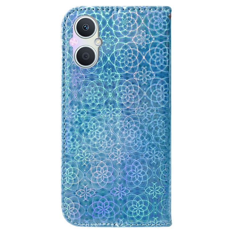 For OPPO A96 5G / Reno7 Z 5G Colorful Magnetic Buckle Leather Phone Case