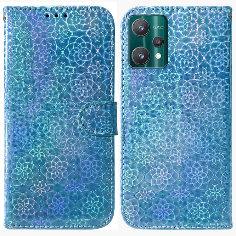 For OPPO Realme 9 Pro Colorful Magnetic Buckle Leather Phone Case