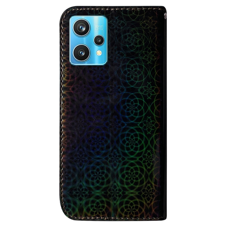 For OPPO Realme 9 Pro+ Colorful Magnetic Buckle Leather Phone Case