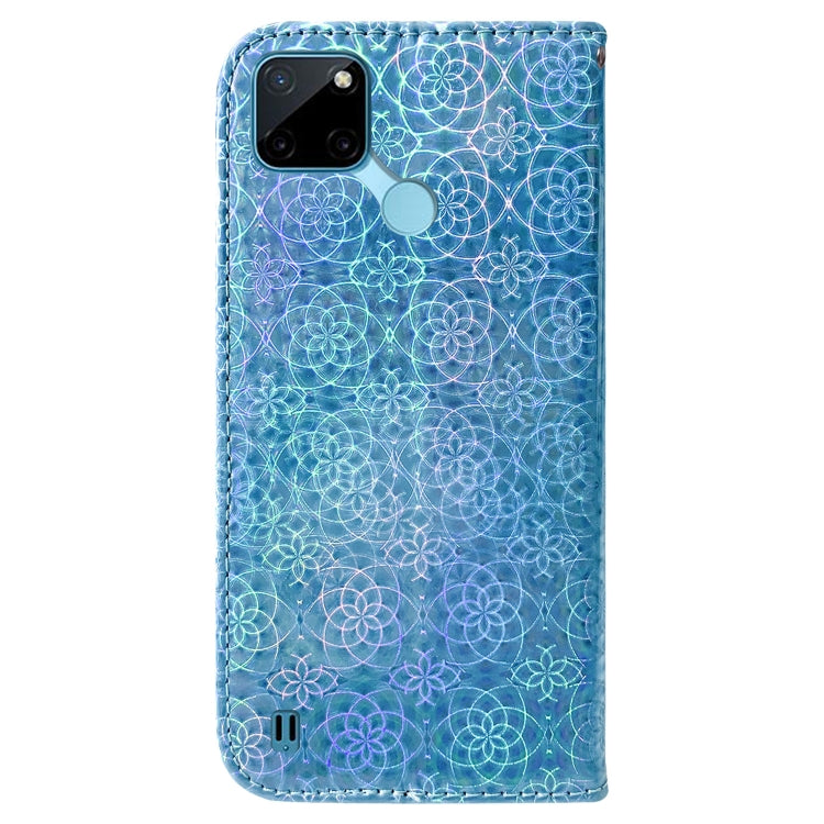 For OPPO Realme C21Y Colorful Magnetic Buckle Leather Phone Case