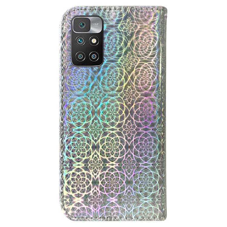 For Xiaomi Redmi 10 / 10 Prime Colorful Magnetic Buckle Leather Phone Case