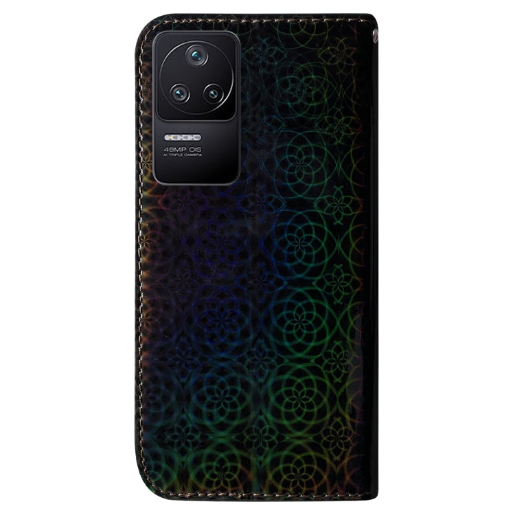 For Xiaomi Redmi K40S Colorful Magnetic Buckle Leather Phone Case