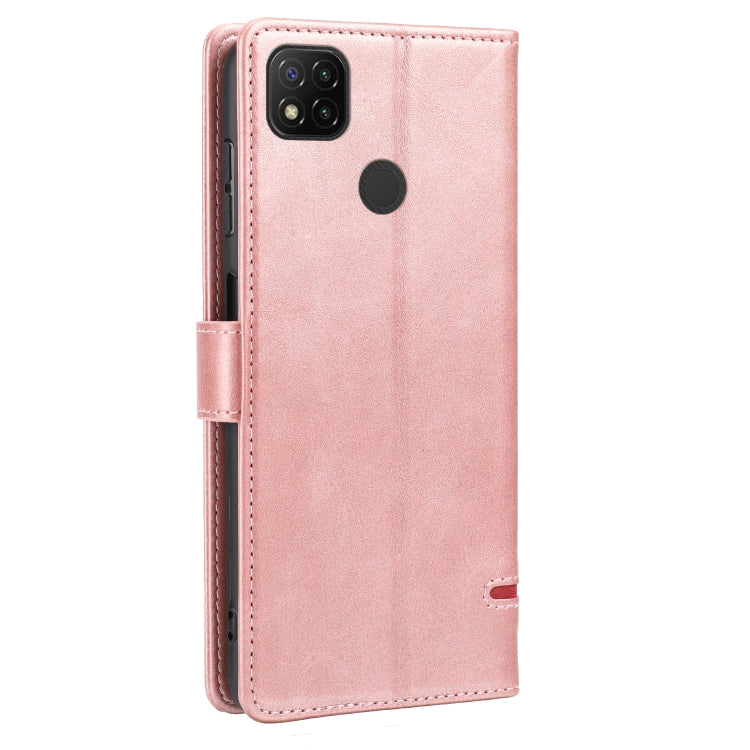 For Xiaomi Redmi 9C Classic Wallet Flip Leather Phone Case