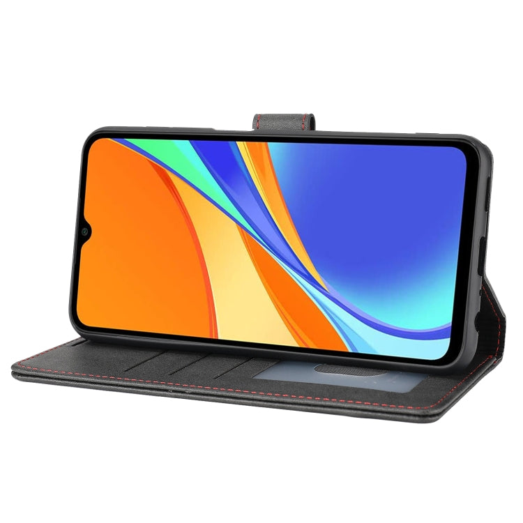 For Xiaomi Redmi 9C Classic Wallet Flip Leather Phone Case