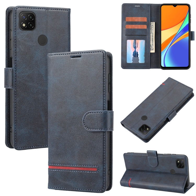 For Xiaomi Redmi 9C Classic Wallet Flip Leather Phone Case