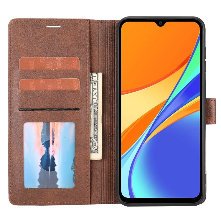 For Xiaomi Redmi 9C Classic Wallet Flip Leather Phone Case