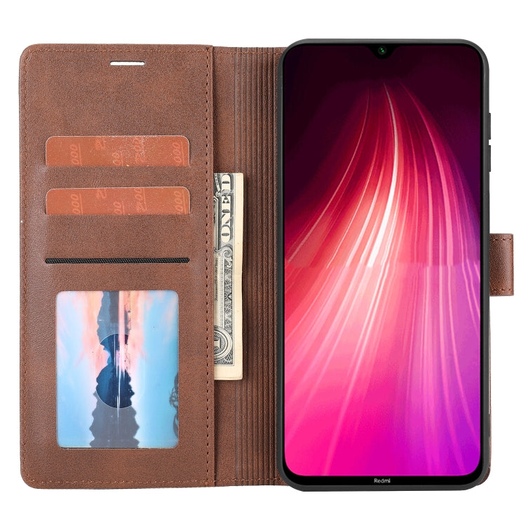 For Xiaomi Redmi Note 8 Classic Wallet Flip Leather Phone Case