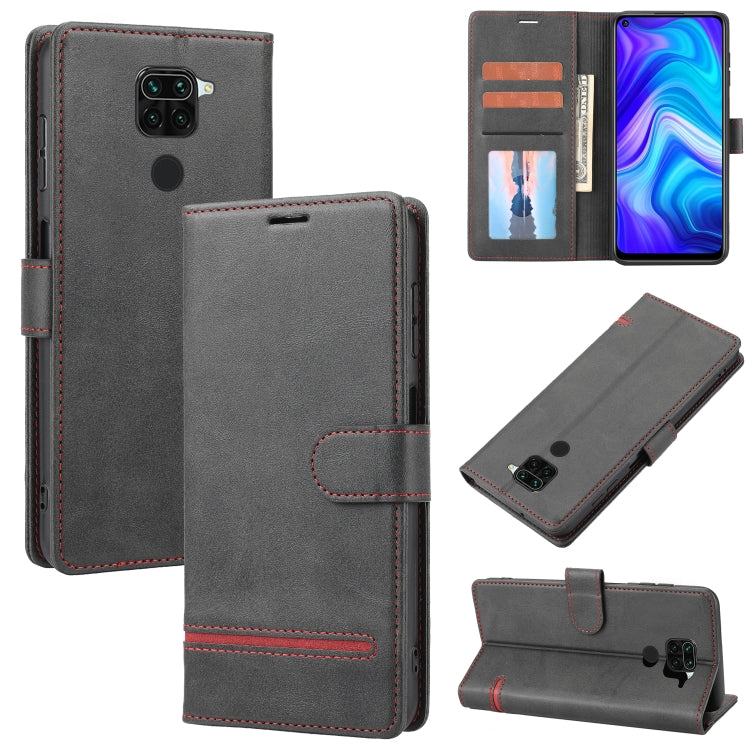 For Xiaomi Redmi Note 9 4G Global Classic Wallet Flip Leather Phone Case