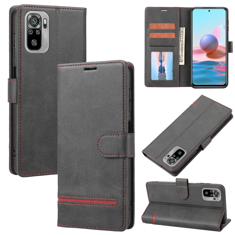 For Xiaomi Redmi Note 10 / 10S Classic Wallet Flip Leather Phone Case