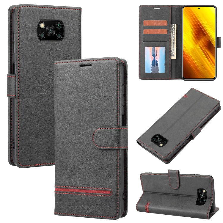 For Xiaomi Poco X3 NFC Classic Wallet Flip Leather Phone Case