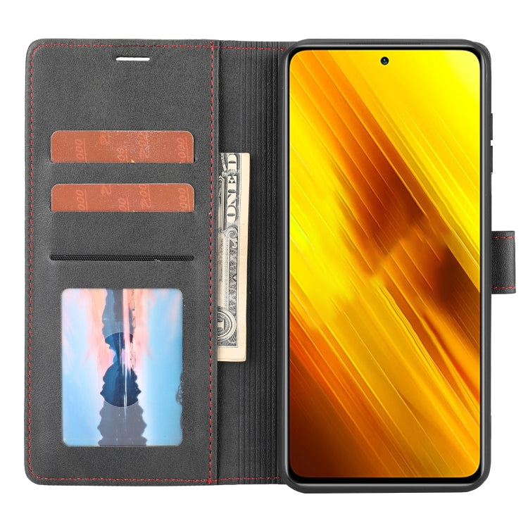 For Xiaomi Poco X3 NFC Classic Wallet Flip Leather Phone Case