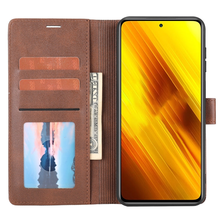 For Xiaomi Poco X3 NFC Classic Wallet Flip Leather Phone Case