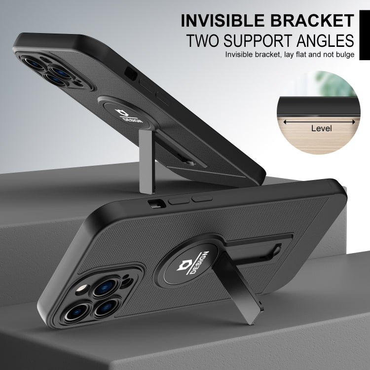 For iPhone 12 Pro Max Small Tail Holder TPU+PC Phone Case