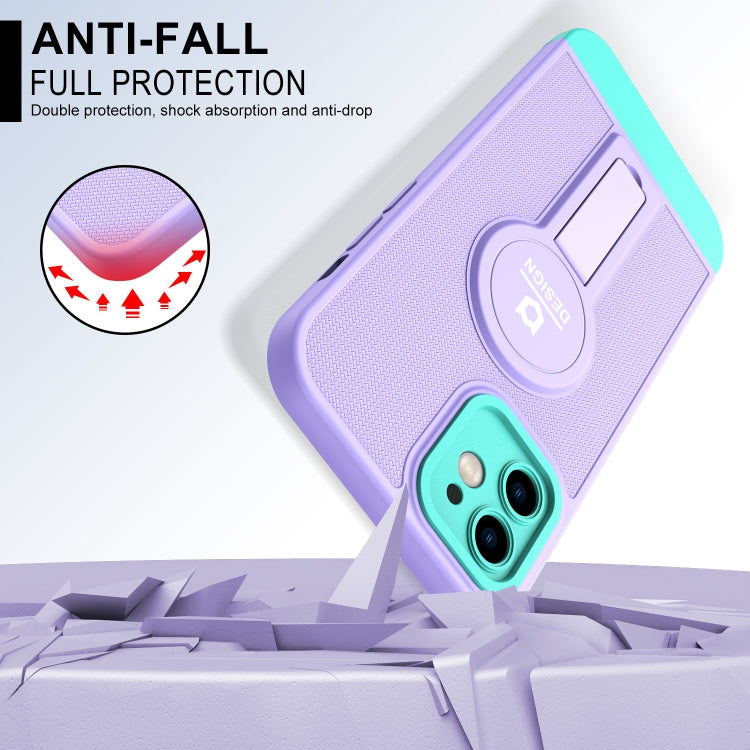 For iPhone 11 Small Tail Holder TPU+PC Phone Case