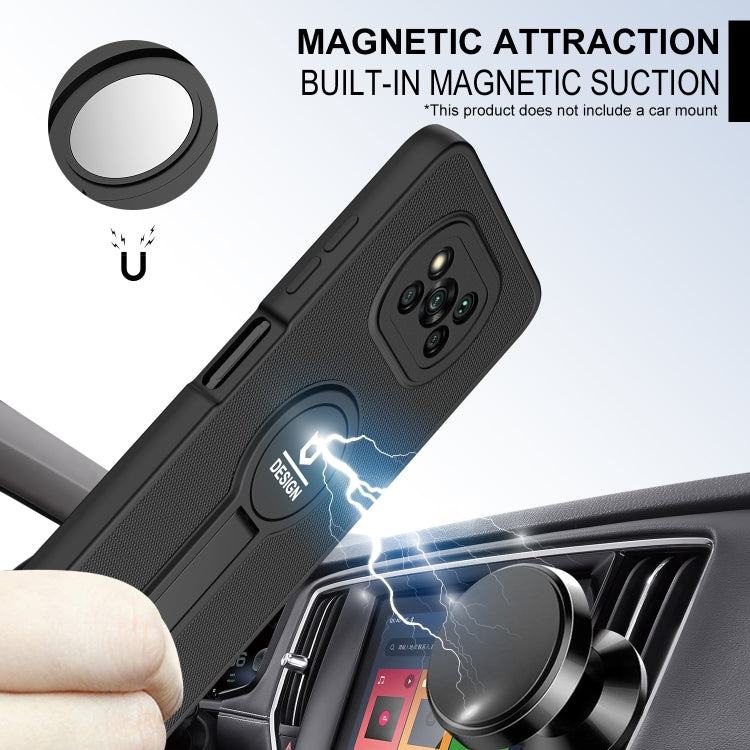 For Xiaomi Poco X3 / X3 Pro Small Tail Holder TPU+PC Phone Case