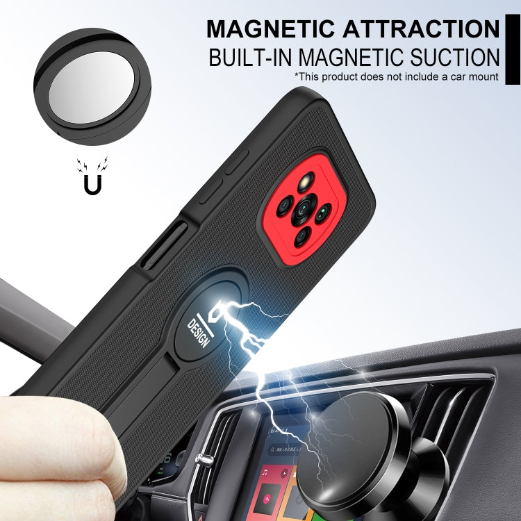 For Xiaomi Poco X3 / X3 Pro Small Tail Holder TPU+PC Phone Case