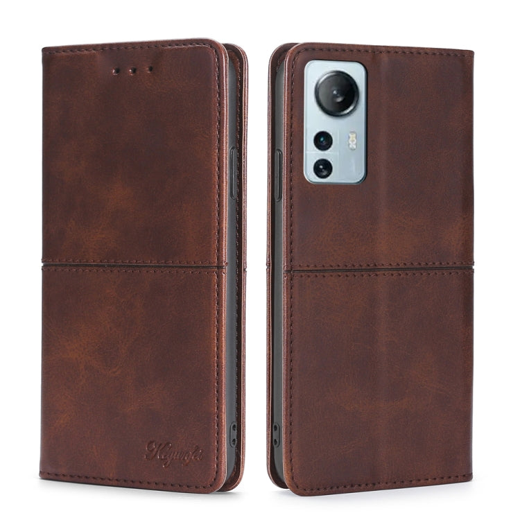 For Xiaomi 12 Lite Cow Texture Magnetic Horizontal Flip Leather Phone Case