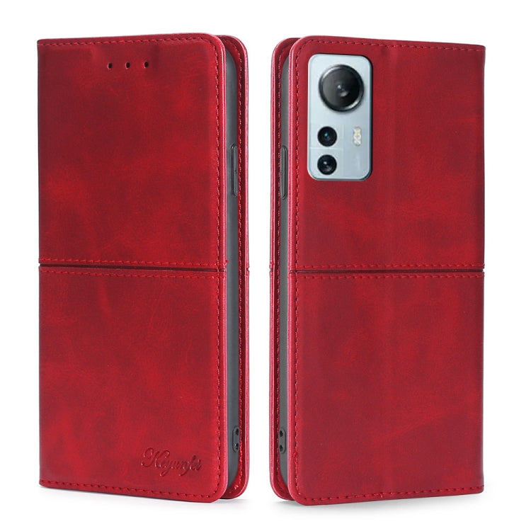 For Xiaomi 12 Lite Cow Texture Magnetic Horizontal Flip Leather Phone Case