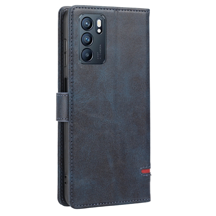 For OPPO Reno6 5G Classic Wallet Flip Leather Phone Case