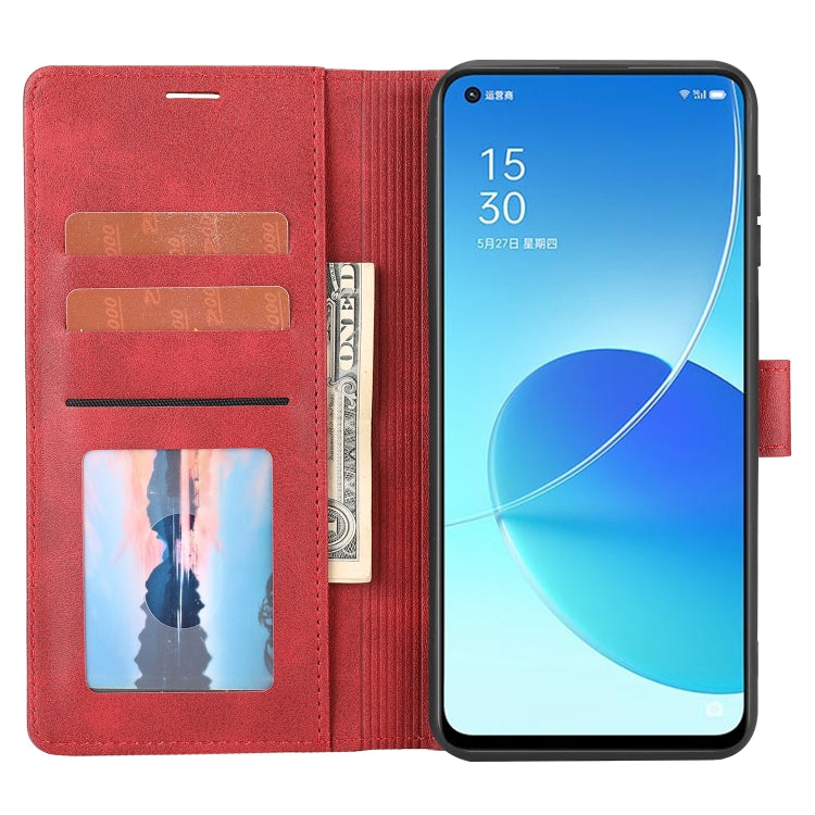 For OPPO Reno6 5G Classic Wallet Flip Leather Phone Case