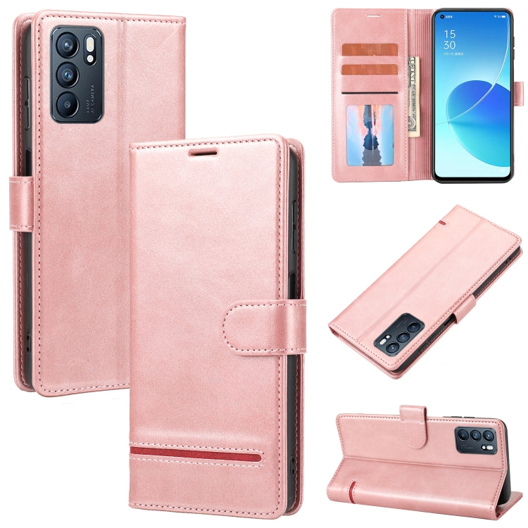 For OPPO Reno6 5G Classic Wallet Flip Leather Phone Case