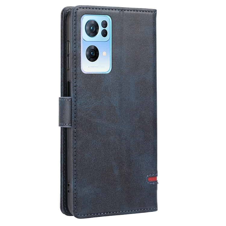 For OPPO Reno7 Pro Classic Wallet Flip Leather Phone Case