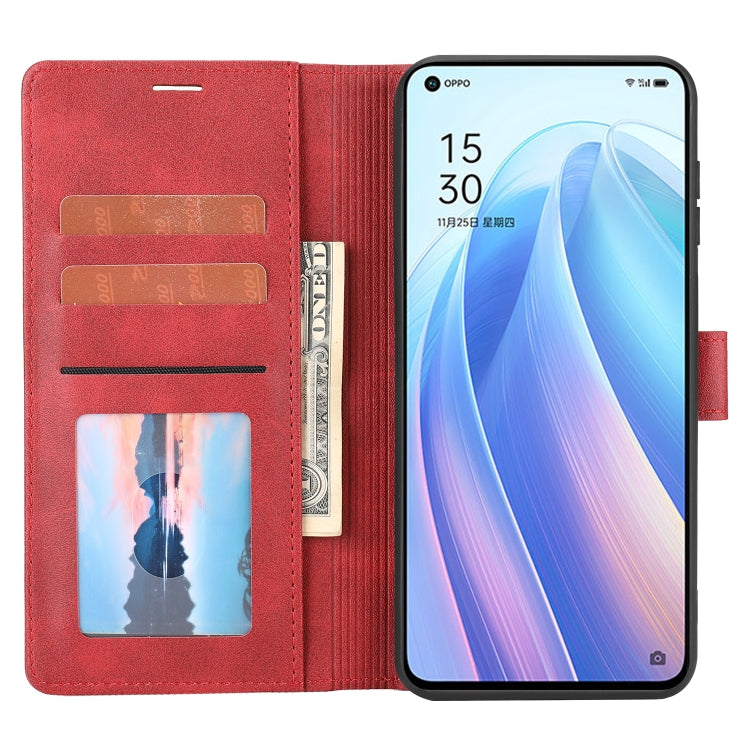 For OPPO Reno7 Pro Classic Wallet Flip Leather Phone Case
