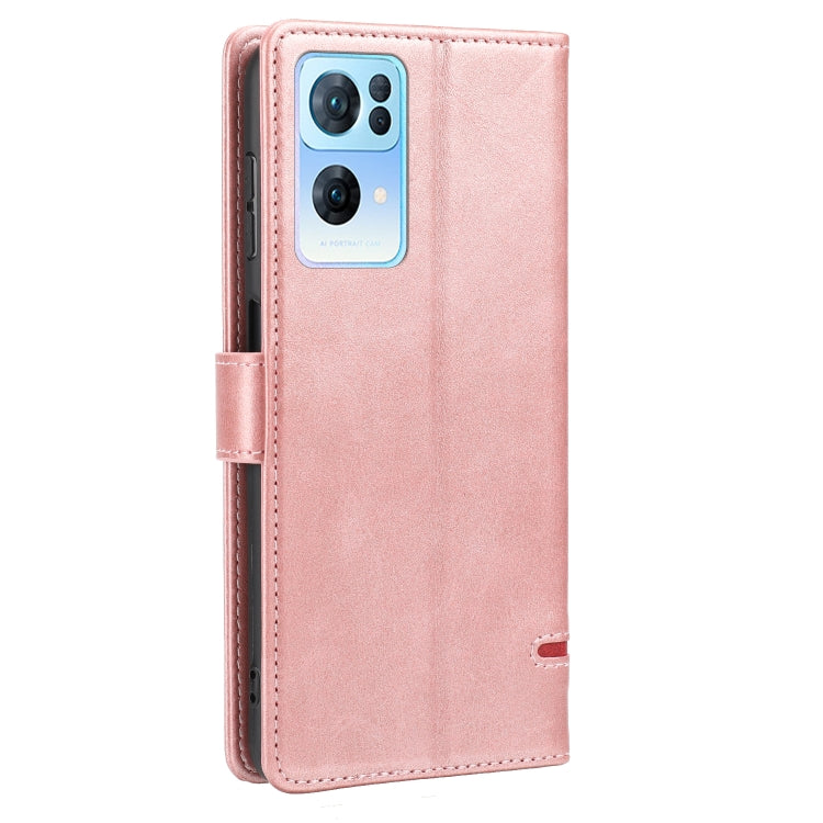 For OPPO Reno7 Pro Classic Wallet Flip Leather Phone Case