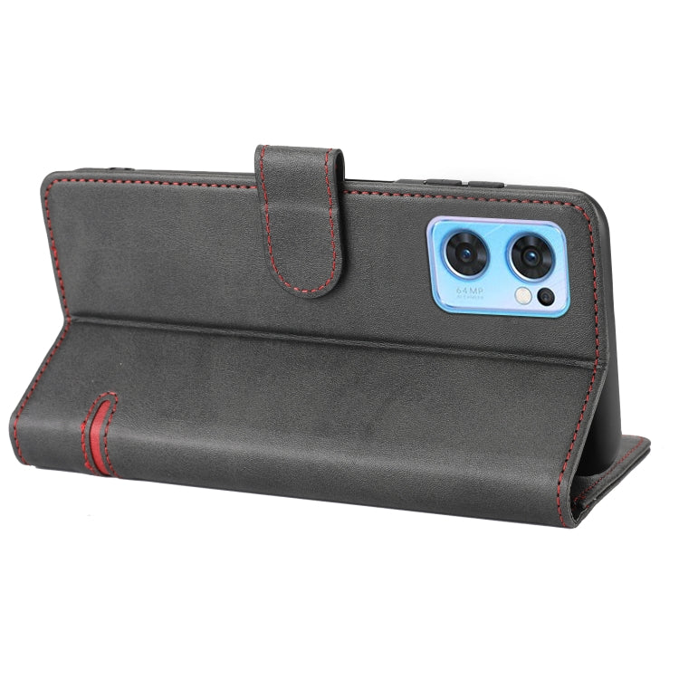 For OPPO Reno7 SE Classic Wallet Flip Leather Phone Case