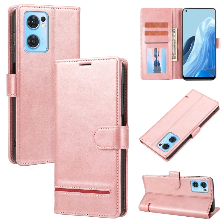 For OPPO Reno7 SE Classic Wallet Flip Leather Phone Case